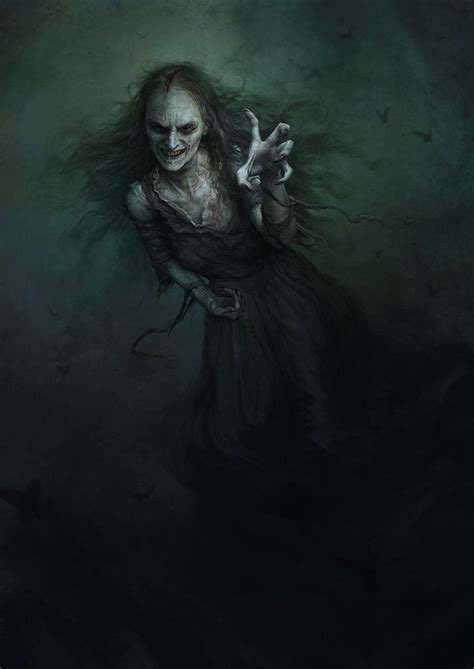 The witch with a dark destiny